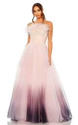 1 of 9 Mac Duggal 20557 Pink-Ombre