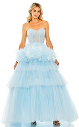 3 of 12 Mac Duggal 20572 Ice Blue