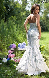 2 of 2 Jovani 20944BG Ivory Multi