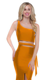 8 of 14 Colors Dress 2137 Tangerine
