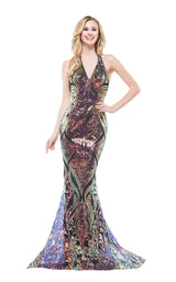 1 of 8 Colors Dress 2141 Dress Multi