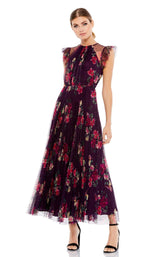1 of 3 Mac Duggal 2143 Plum-Multi