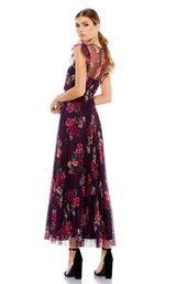 2 of 3 Mac Duggal 2143 Plum-Multi