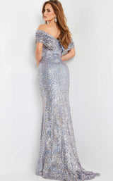 4 of 4 Jovani 22376 Dress Periwinkle