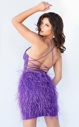 3 of 3 Jovani 22914 Purple