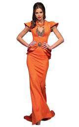 1 of 10 MNM Couture 2295 Orange