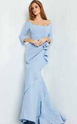 3 of 4 Jovani 23190 Dress Light-Blue