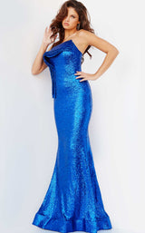 2 of 7 Jovani 23199 Royal