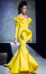 4 of 4 MNM Couture 2329 Yellow
