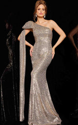 1 of 5 Jovani 23355 Dress Gold