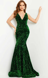 1 of 10 Jovani 23386 Dress Emerald
