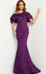 1 of 5 Jovani 23847 Dress Plum