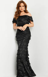 2 of 6 Jovani 23890 Dress Black