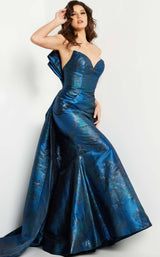 2 of 3 Jovani 23898 Dress Navy