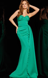 3 of 5 Jovani 24015 Dress Green