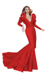 2 of 4 MNM Couture 2412 Red