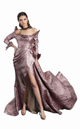 2 of 10 MNM Couture 2423 Coral