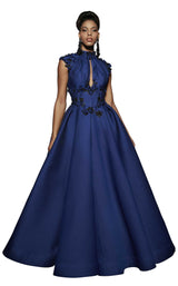 1 of 6 MNM Couture 2444 Blue