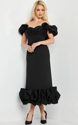 2 of 4 Jovani 24535 Dress Black