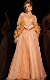 3 of 4 Jovani 24559 Dress Cafe-Lilac