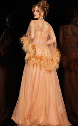 4 of 4 Jovani 24559 Dress Cafe-Lilac