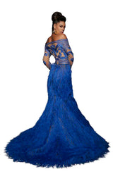 4 of 8 MNM Couture 2456 Blue
