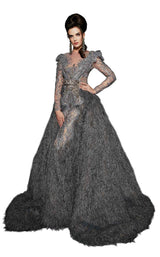 1 of 6 MNM Couture 2461 Grey