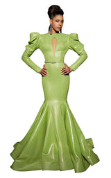 1 of 4 MNM Couture 2476 Lime