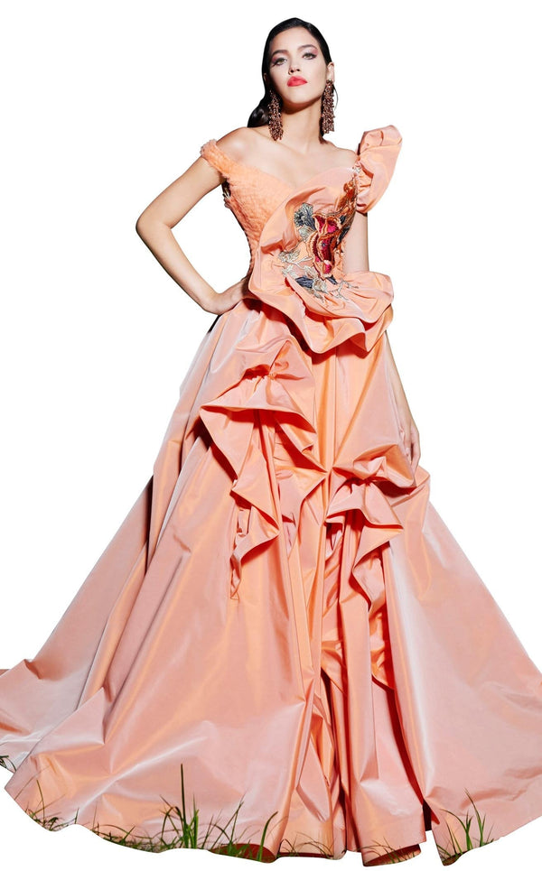 MNM Couture 2486 Coral