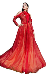 1 of 3 MNM Couture 2492 Red