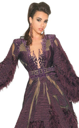 2 of 2 MNM Couture 2511 Magenta