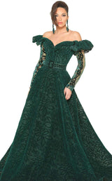 1 of 2 MNM Couture 2512 Green