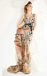 2 of 4 MNM Couture 2537 Gold