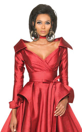 2 of 2 MNM Couture 2539 Red