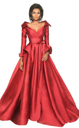 1 of 2 MNM Couture 2539 Red