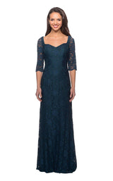 1 of 4 La Femme 25526 Deep Teal