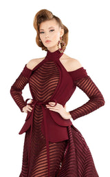 7 of 9 MNM Couture 2554 Cherry