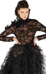4 of 5 MNM Couture 2557 Black