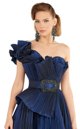 8 of 11 MNM Couture 2565 Navy Blue