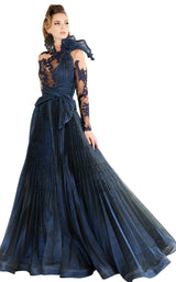 1 of 9 MNM Couture 2566 Blue