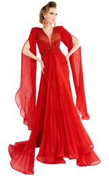4 of 7 MNM Couture 2569 Red