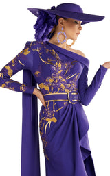 4 of 5 MNM Couture 2573 Purple