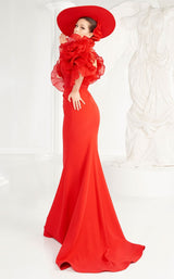 4 of 5 MNM Couture 2574 Red