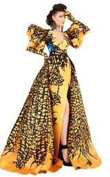 1 of 6 MNM Couture 2594 Yellow