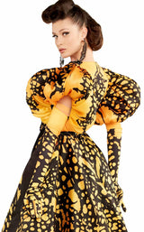 6 of 6 MNM Couture 2594 Yellow