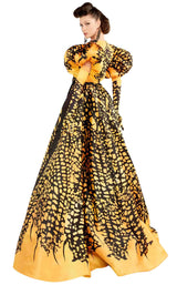 3 of 6 MNM Couture 2594 Yellow