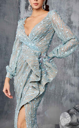 5 of 5 MNM Couture 2602 Light Blue