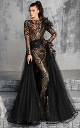 1 of 3 MNM Couture 2604 Black/Gold