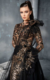 3 of 3 MNM Couture 2604 Black/Gold