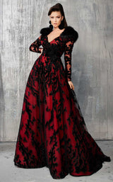 1 of 4 MNM Couture 2605 Red